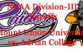 Division-III Football Playoffs: Mount Union University vs. Adrian College