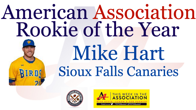 Mike Hart Named American Association Rookie of the Year