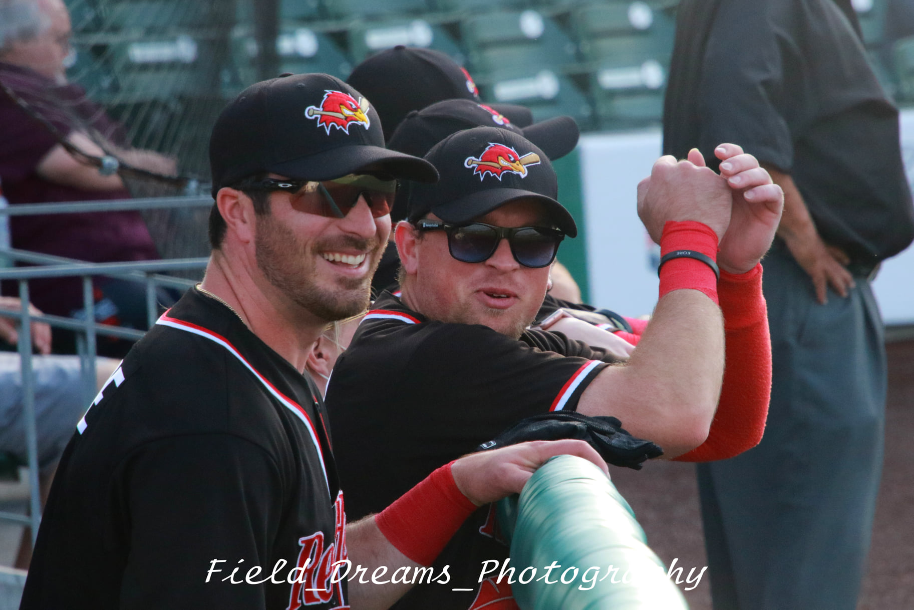 RedHawks McGovern Blanks Railroaders, Canaries Hit Four Homers