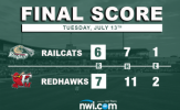 RailCats Unable to Hold Lead in Fargo