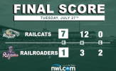 Alkire Dominates in RailCats Series Opening Victory