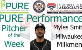 Milwaukee Milkmen RHP Myles Smith Named PURE Performance Pitcher of the Week