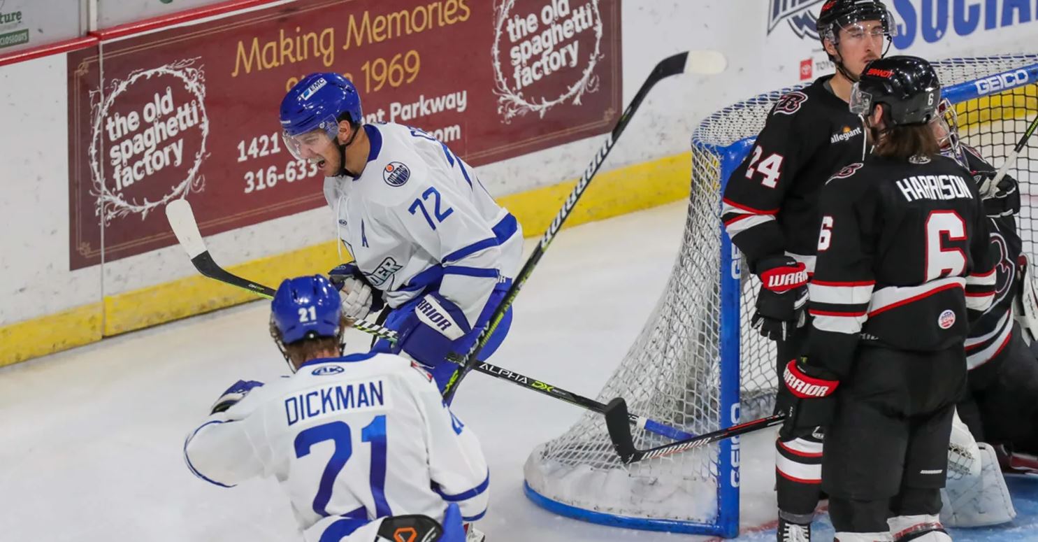 Thunder Outscore Rapid City in 6-4 Victory