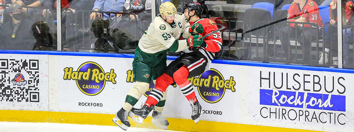 Wild Fall to IceHogs in Shootout, 3-2