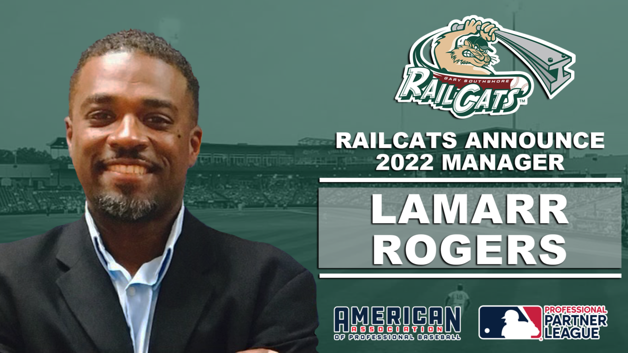 Lamarr Rogers Named Manager of Gary SouthShore RailCats