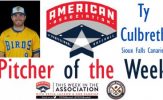 2022 Pitcher of the Week Ty Culbreth