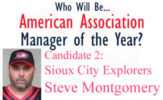 2022 AA Manager of the Year Steve Montgomery