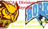 Division-III Playoffs: Johns Hopkins University vs. Rowan University
