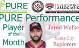 Sioux City Explorers Jared Walker Named PURE Performance Player of the Month for May